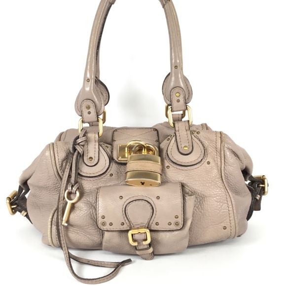 Authentic Chloe Paddington Leather Handbag w/Cadena, Key  03-09-51-5191 - Picture 1 of 17